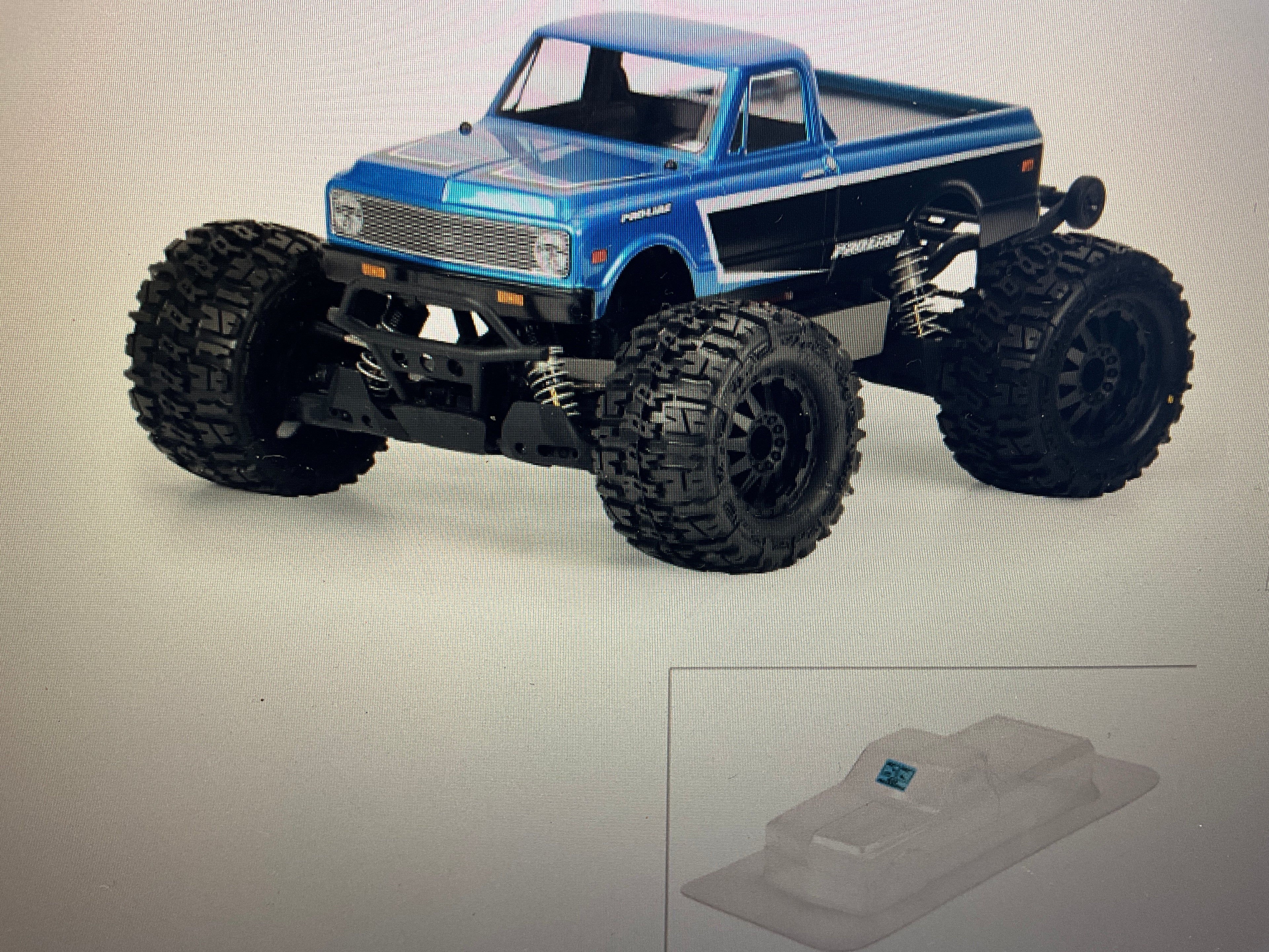 Pro-Line Racing 1/10 1972 Chevy C-10 CLEAR Body: Stampede &amp; Granite
