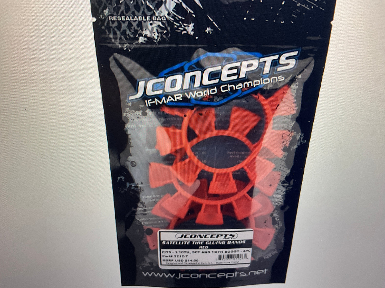 JConcepts &quot;Satellite&quot; Tire Glue Bands