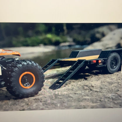 AXIAL 1/24 SCX24 Flat Bed Vehicle Trailer