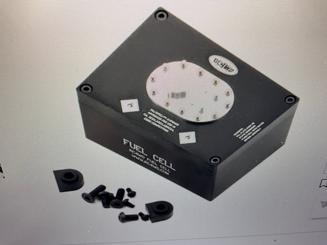 RC4WD Billet Aluminum Fuel Cell Radio Box (Black)