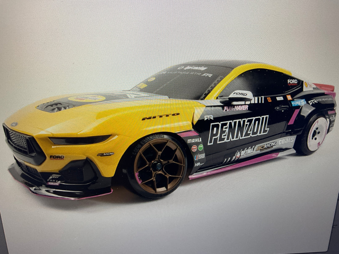 HPI Stage-D10 1/10 2WD Brushed RTR Drift Car w/Ford Mustang GT RTR S650 Body (B.Hobson)