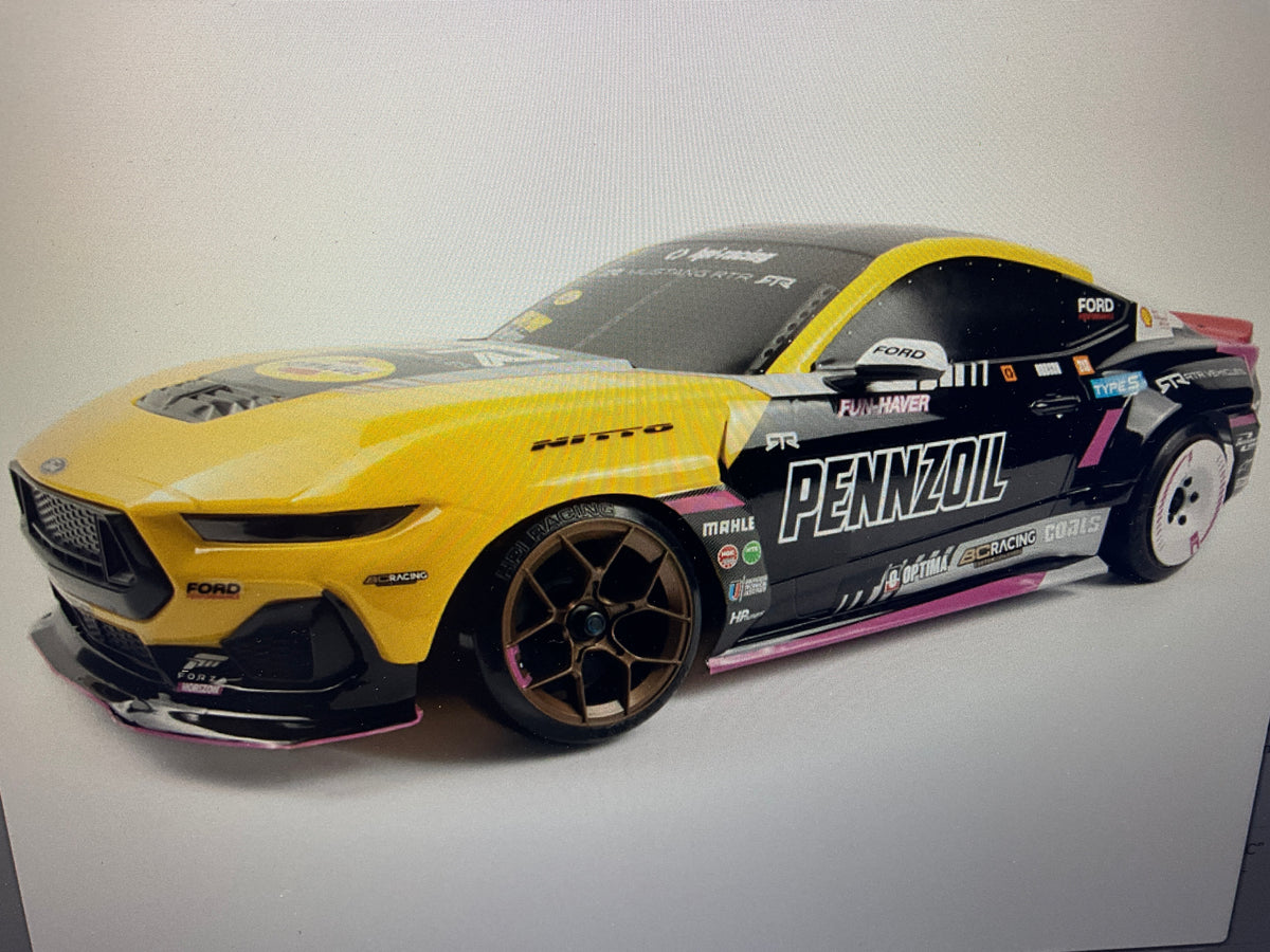 HPI Stage-D10 1/10 2WD Brushed RTR Drift Car w/Ford Mustang GT RTR S650 Body (B.Hobson)