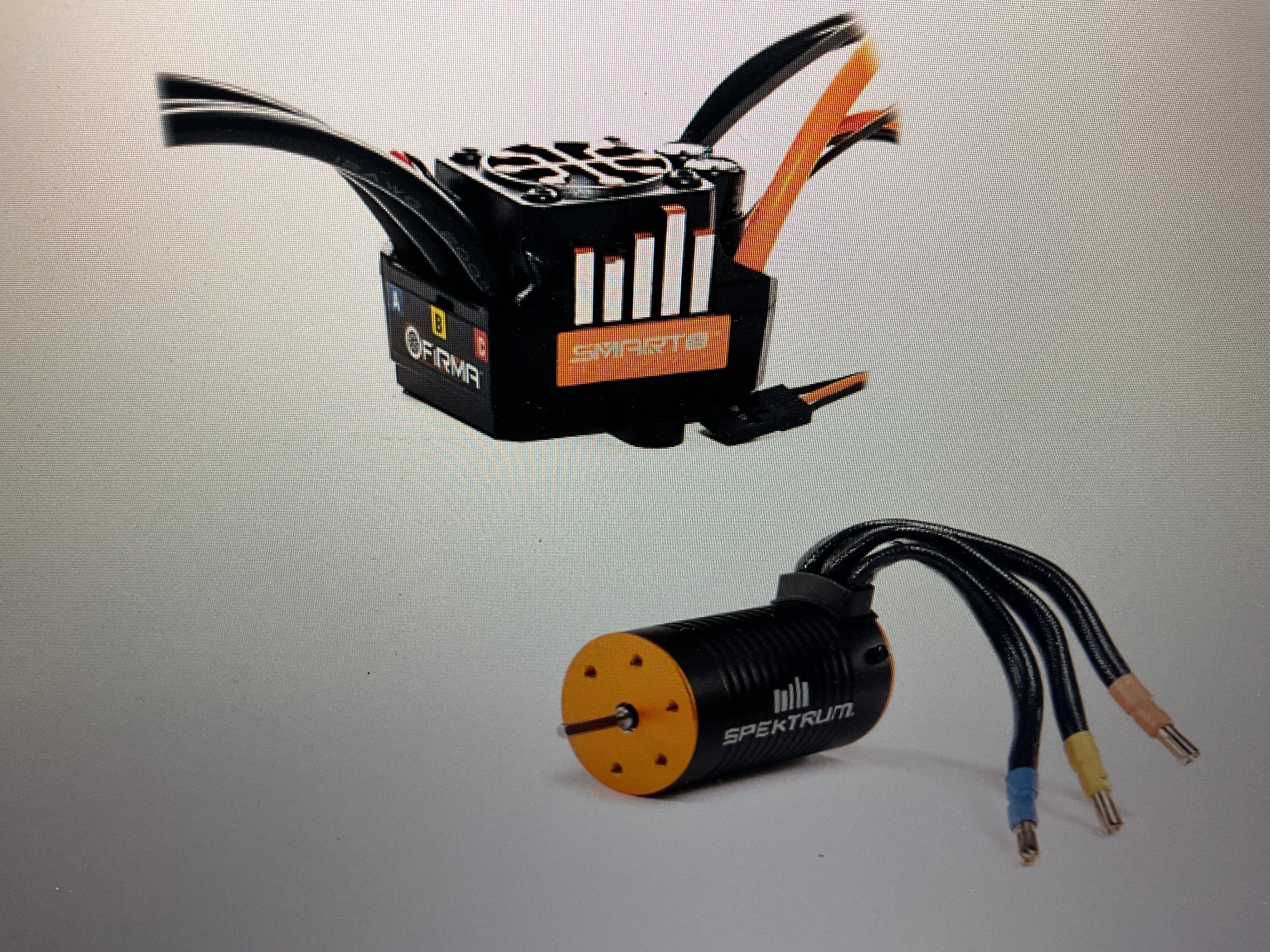 SPEKTRUM Firma 100A Brushless Smart ESC / 6500Kv Sensorless Motor Combo: No-Prep