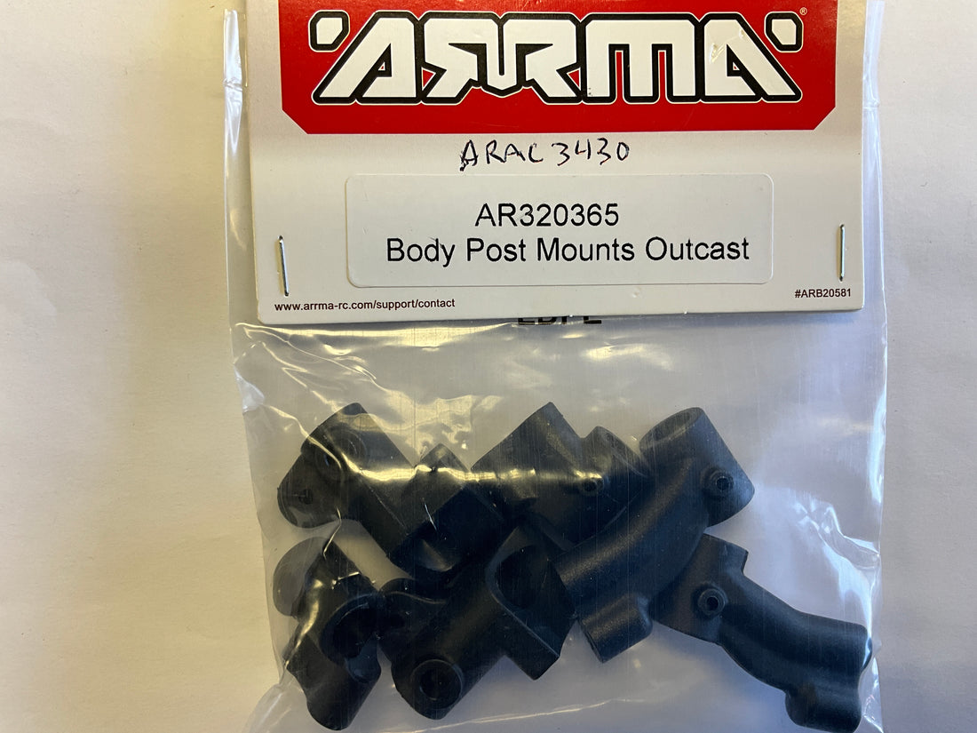 ARRMA Body Post Mount Set AR320365