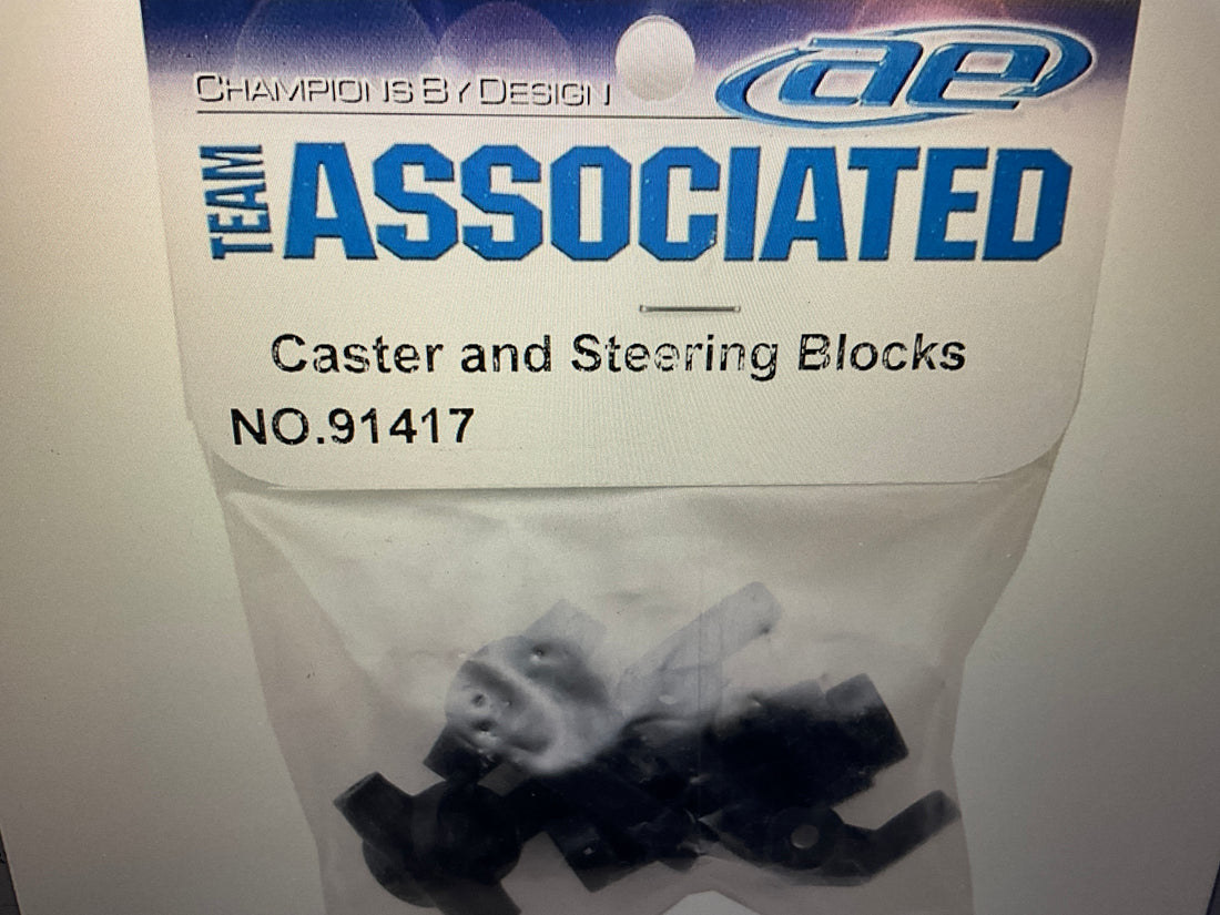 Team Associated Caster &amp; Steering Block Set