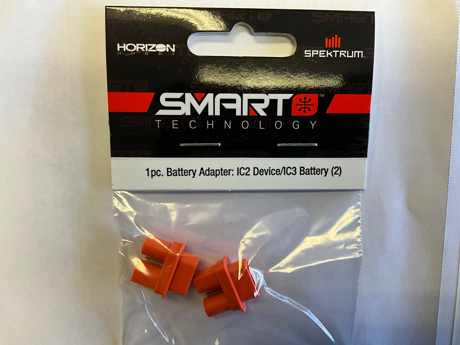 SPEKTRUM One-Piece Battery Adapter: IC2 Device / IC3 Battery (2)