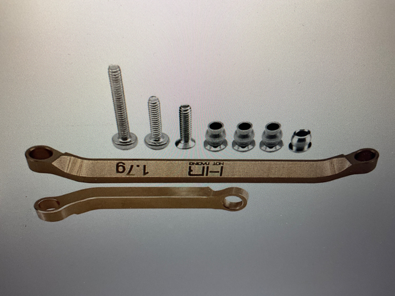 Hot Racing Brass Tight Tolerance Steering Link Set, 1/30 Axial SCX30