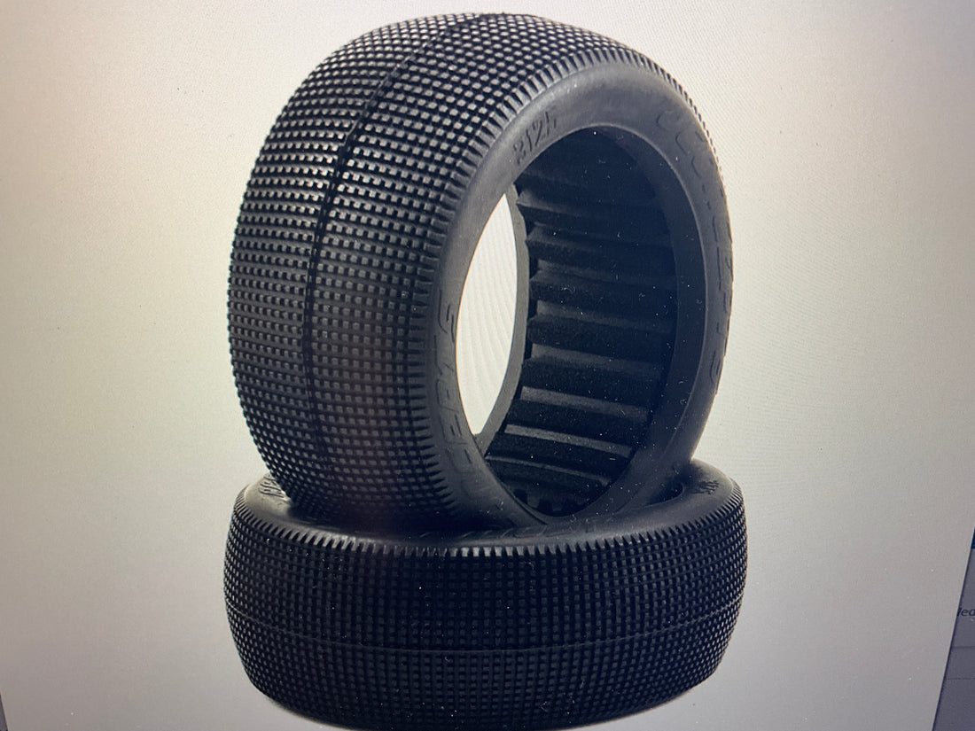 JConcepts Reflex 4.0&quot; 1/8th Truggy Tires (2) (Aqua A2)