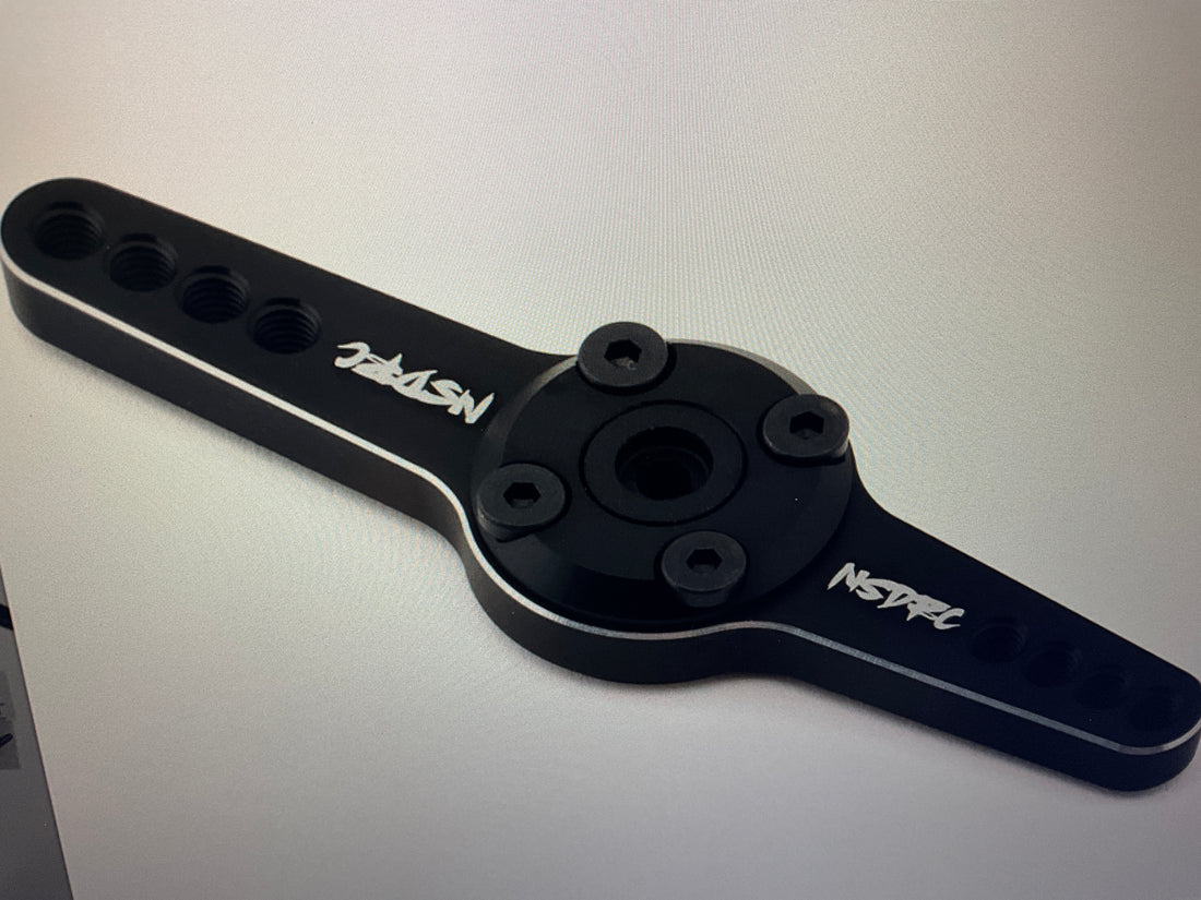No Superior Designs RC Aluminum 1/5 Double Sided Adjustable Servo Horn