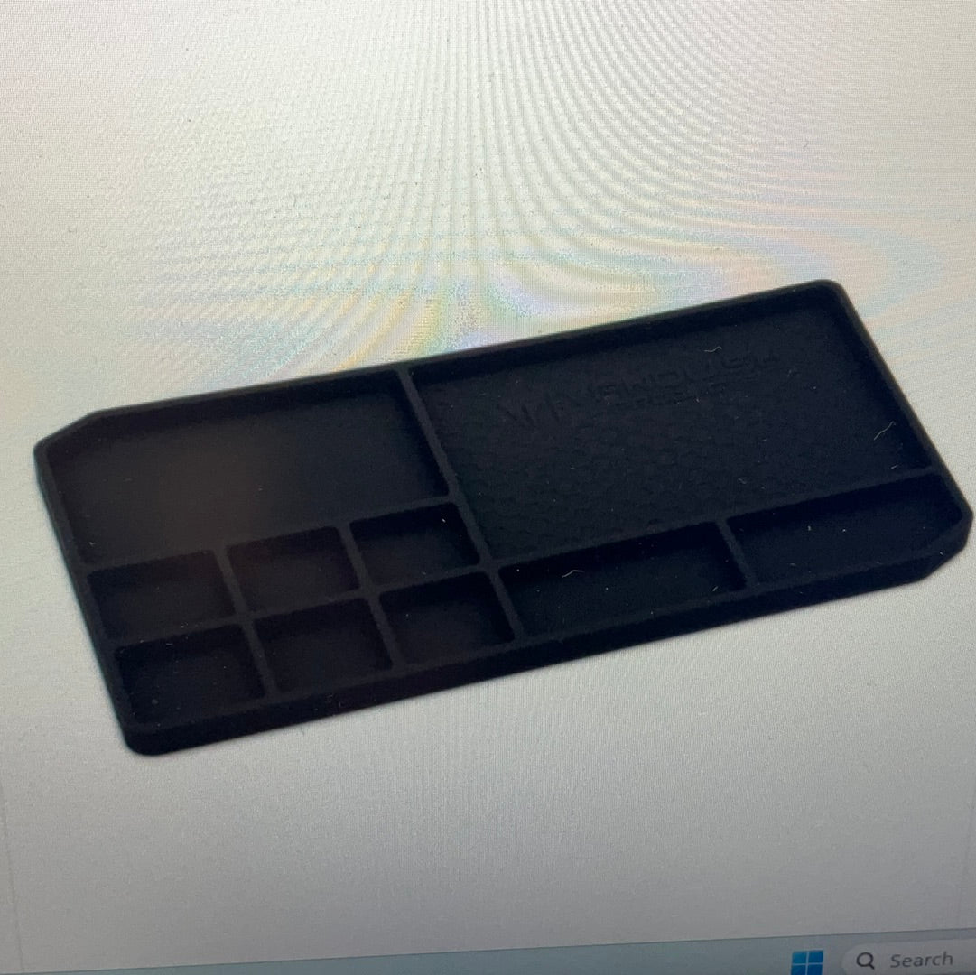 VANQUISH Rubber Parts Tray - Black