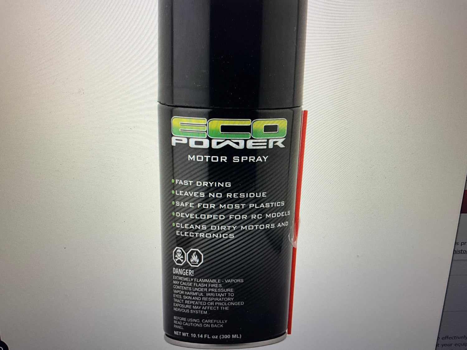 EcoPower Motor &amp; Electronics Cleaner (10.14 fl oz/300ML)