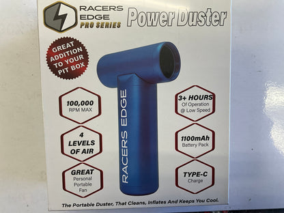 RACERS EDGE PRO Portable Power Duster with Multi-level Fan, RED
