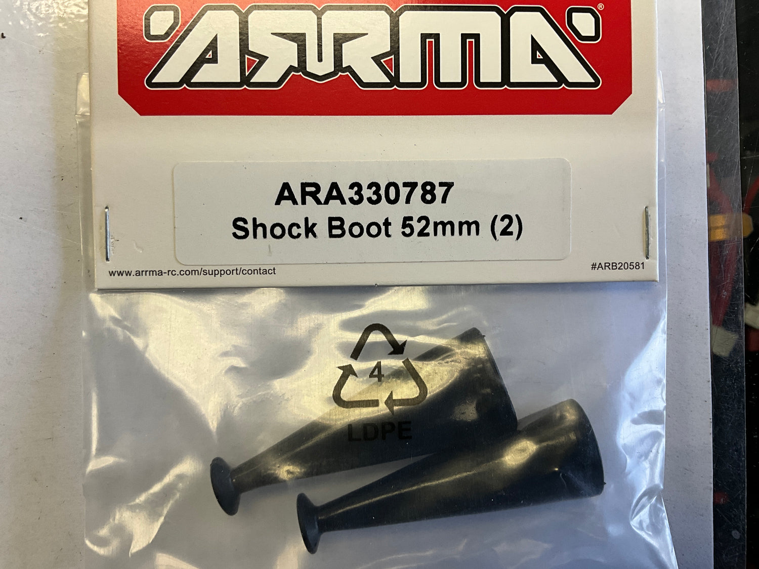 ARRMA Shock Boot 52mm (2)
