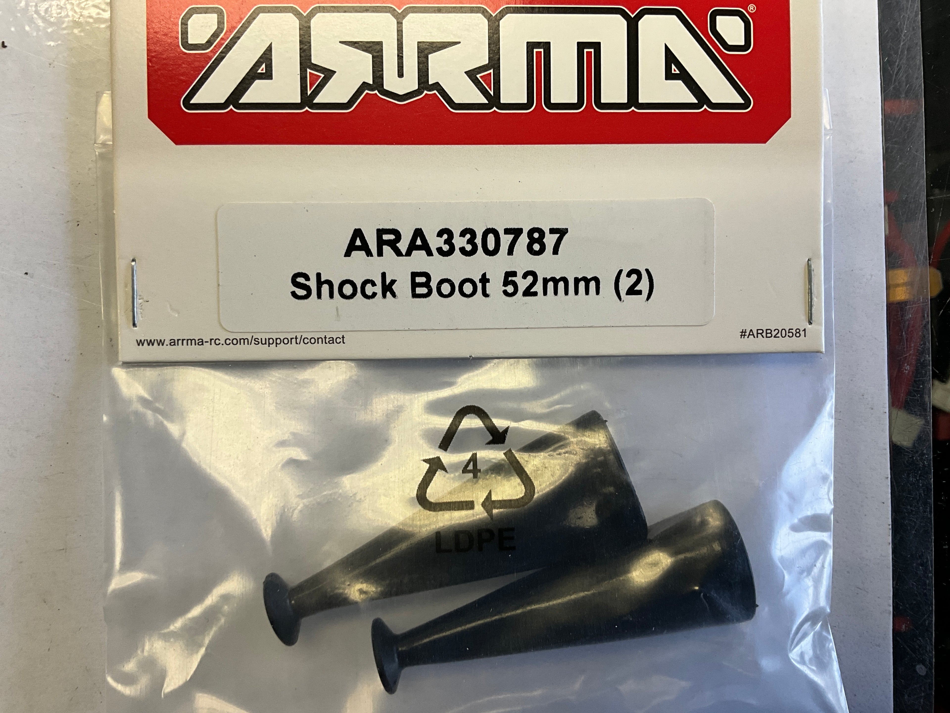 ARRMA Shock Boot 52mm (2)