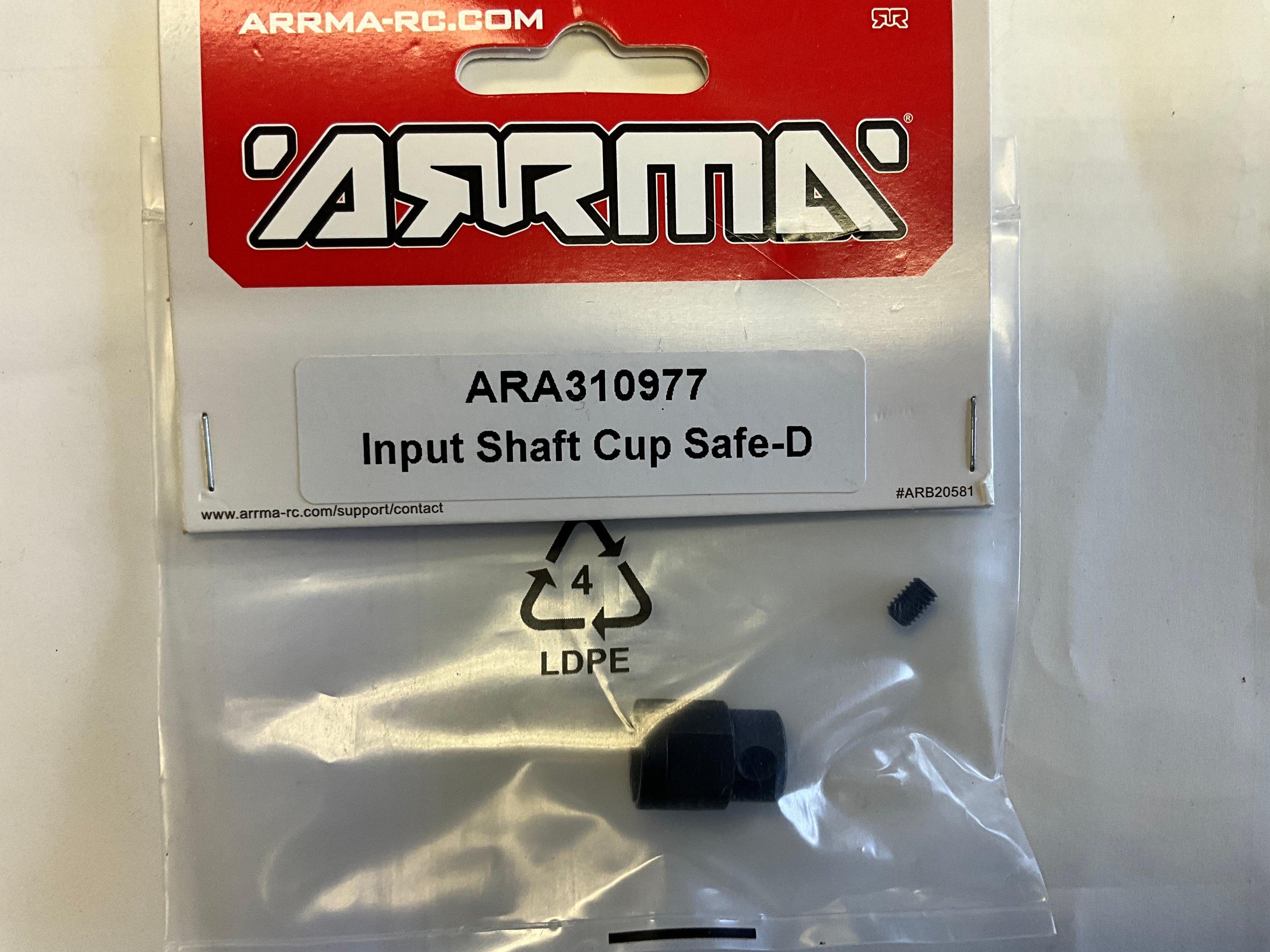 ARRMA Input Shaft Cup Safe-D