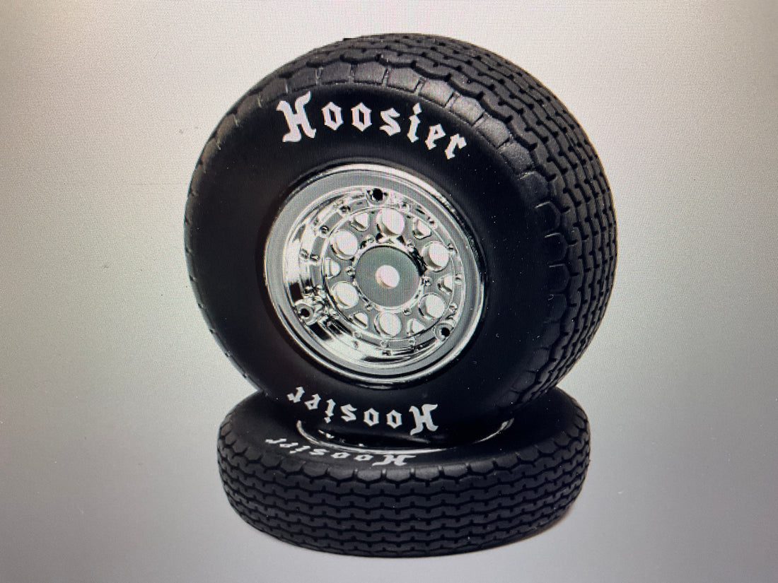 LOSI Front Tire Set, Mounted, Soft: 22S Sprint