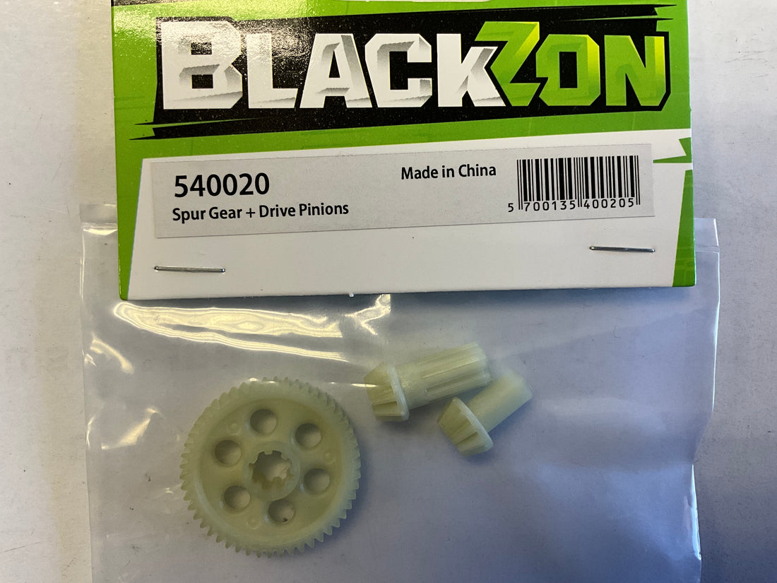 BlackZon Spur Gear &amp; Drive Pinions, Slyder &amp; Turbo Slyder