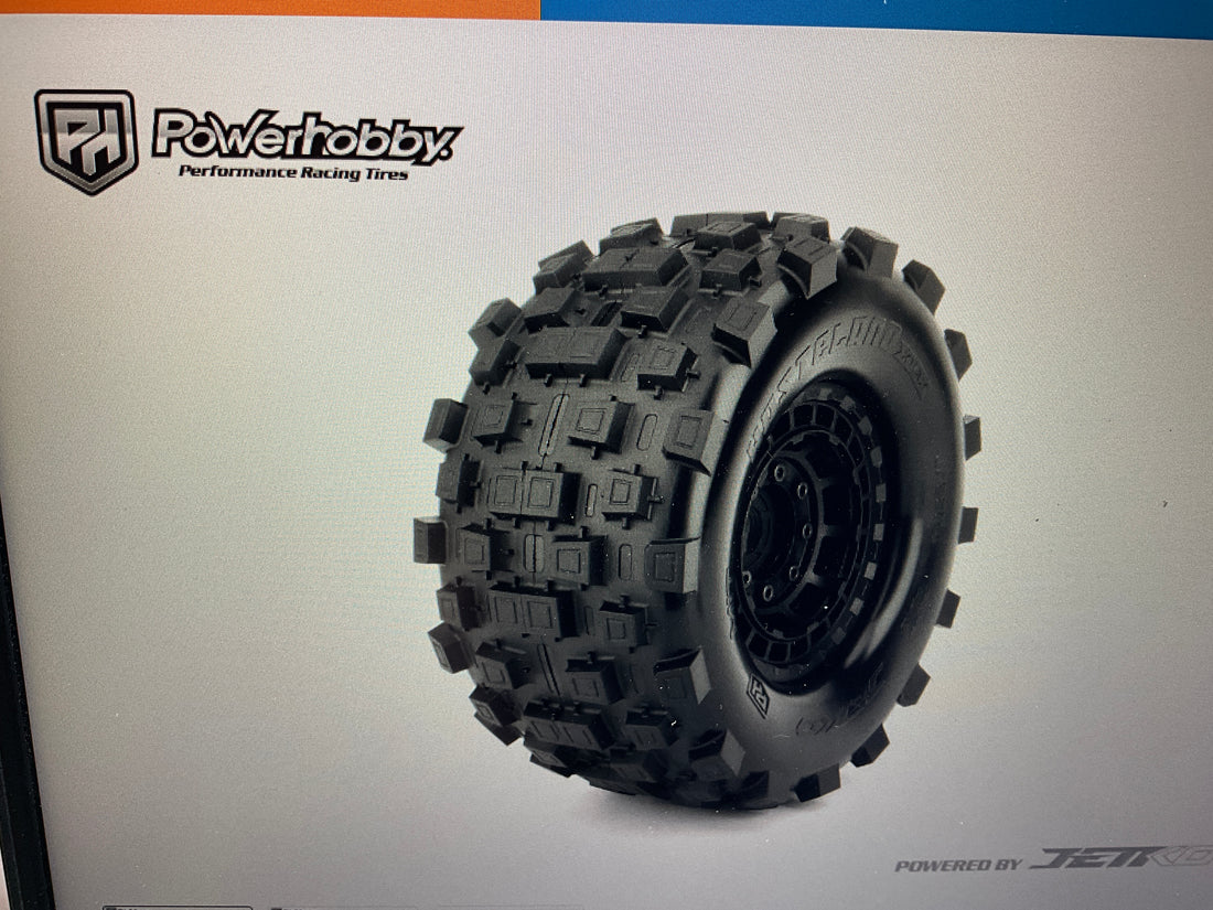 Powerhobby Wasteland 1/5 Belted Tires (2) FOR Traxxas X-Maxx Arrma Losi DBXL-E