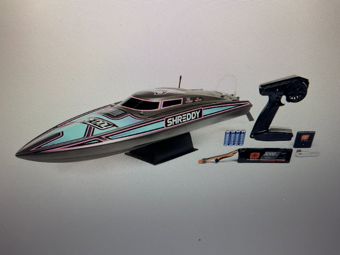 PROBOAT Recoil 2 V2 26&quot; Self-Righting Brushless Deep-V RTR, Shreddy