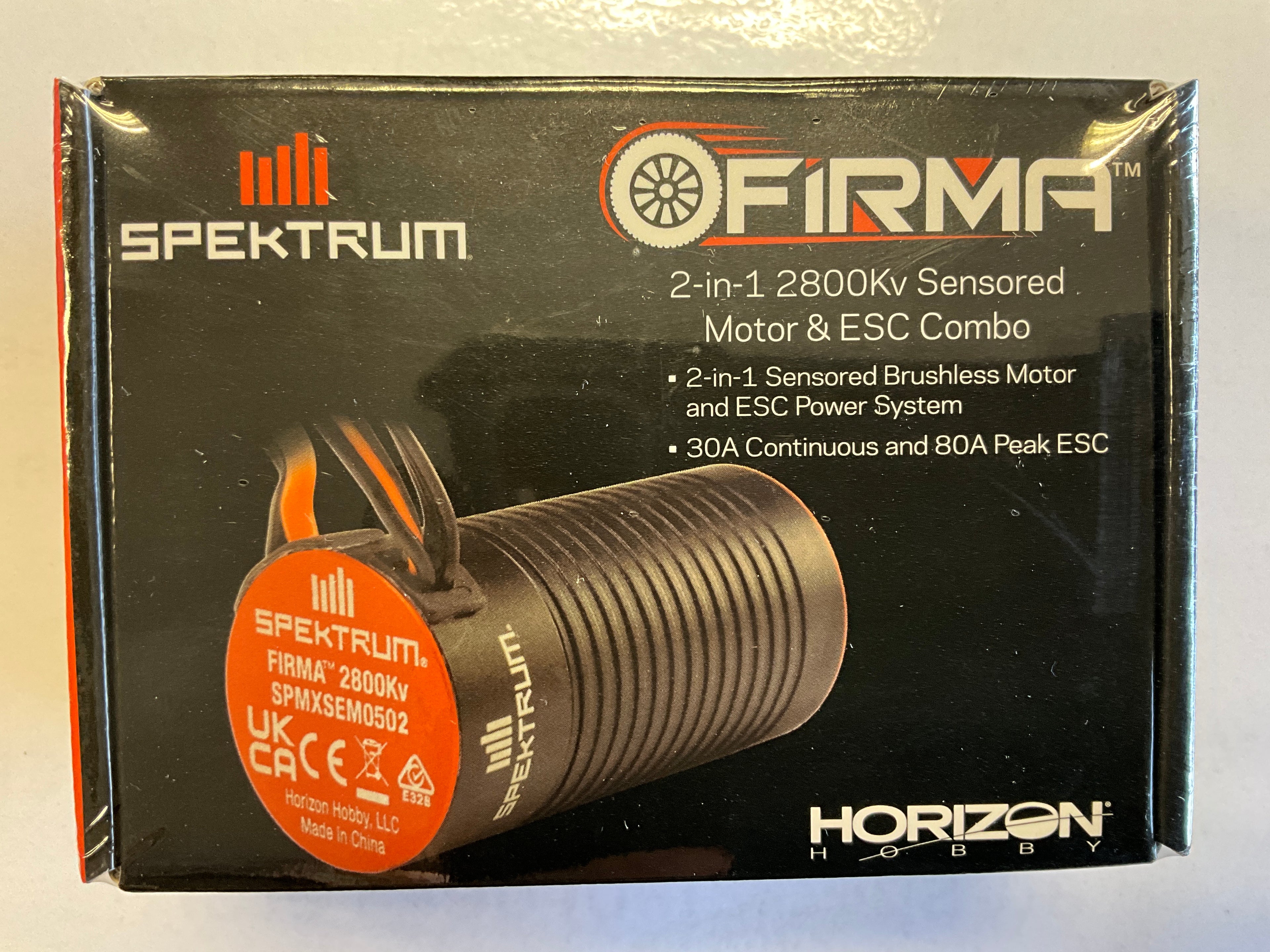 SPEKTRUM Firma Sensored Brushless Motor ESC / 2800Kv 2-in-1 Combo