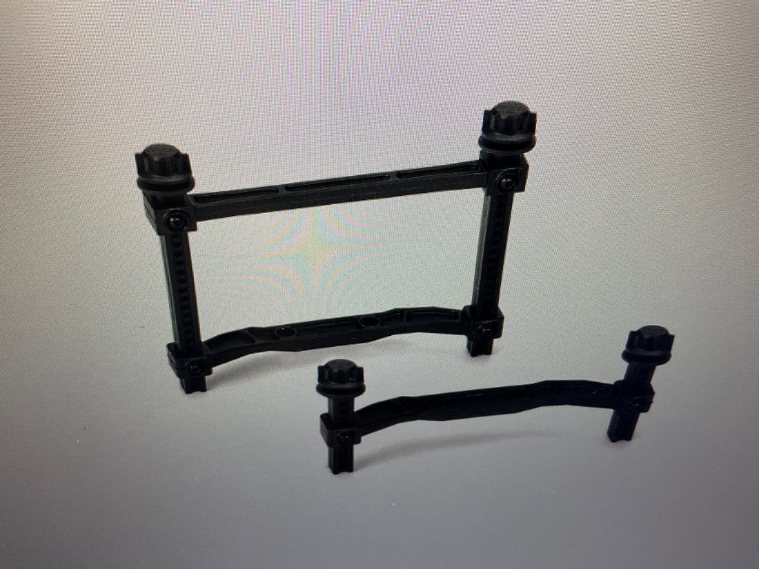 PROLINE 1/10 Extended Front/Rear Body Mounts: Slash 4x4