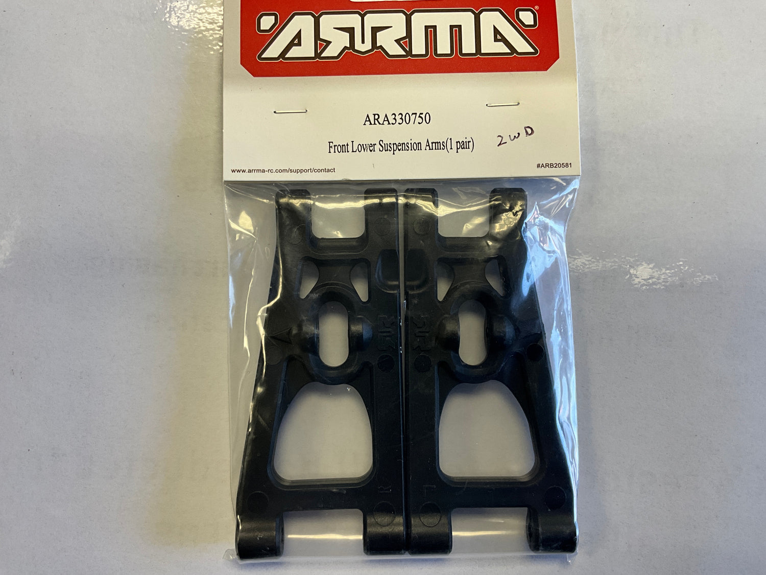 ARRMA Front Lower Suspension Arms (1 Pair)