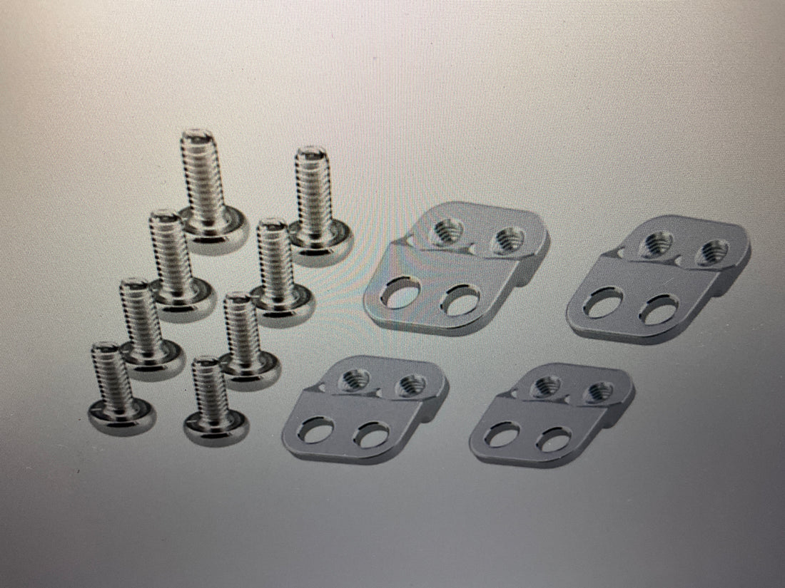 Hot Racing Aluminum Upper Shock Mount Lift Kit, 1/30 Axial SCX30