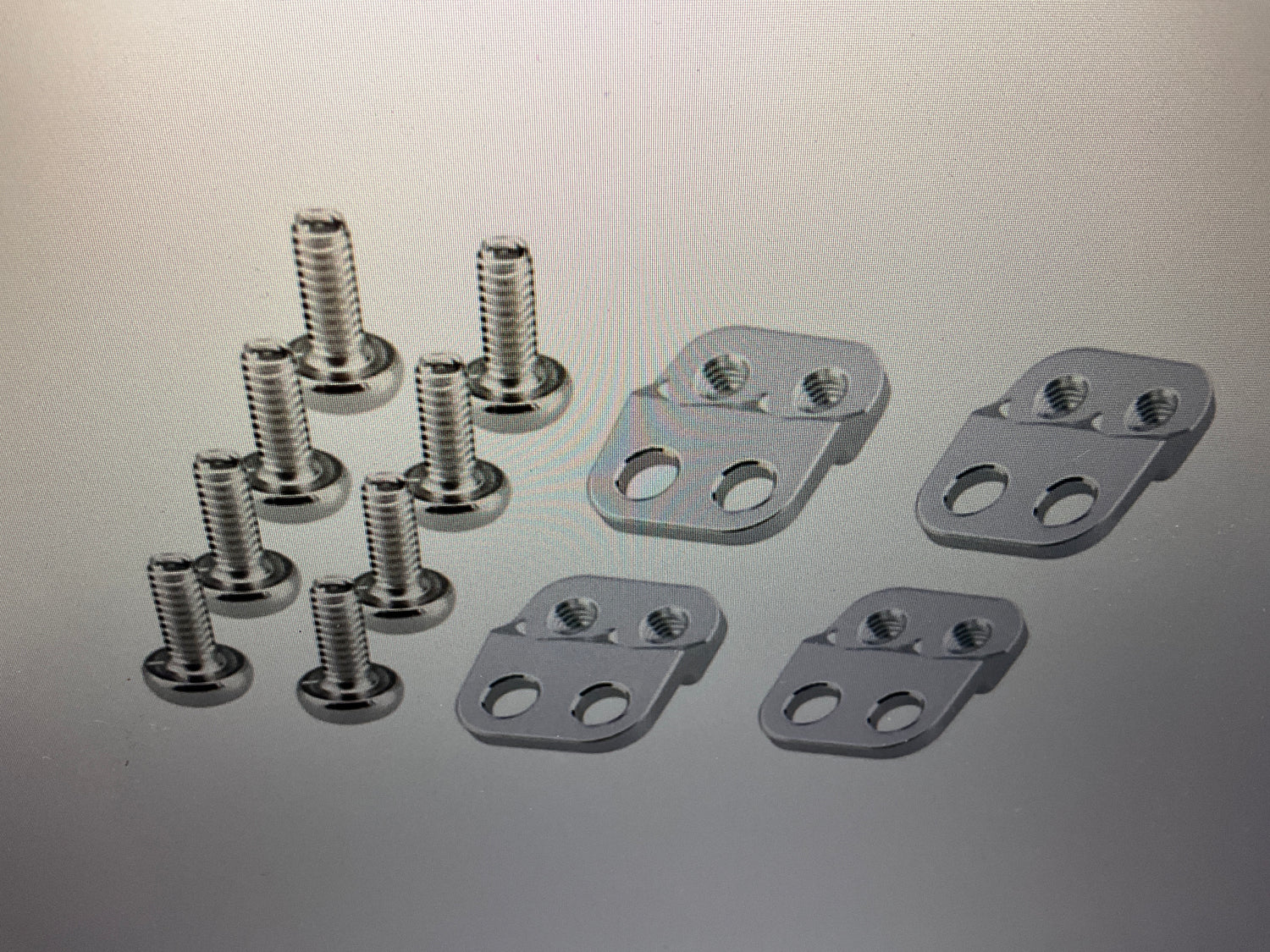 Hot Racing Aluminum Upper Shock Mount Lift Kit, 1/30 Axial SCX30