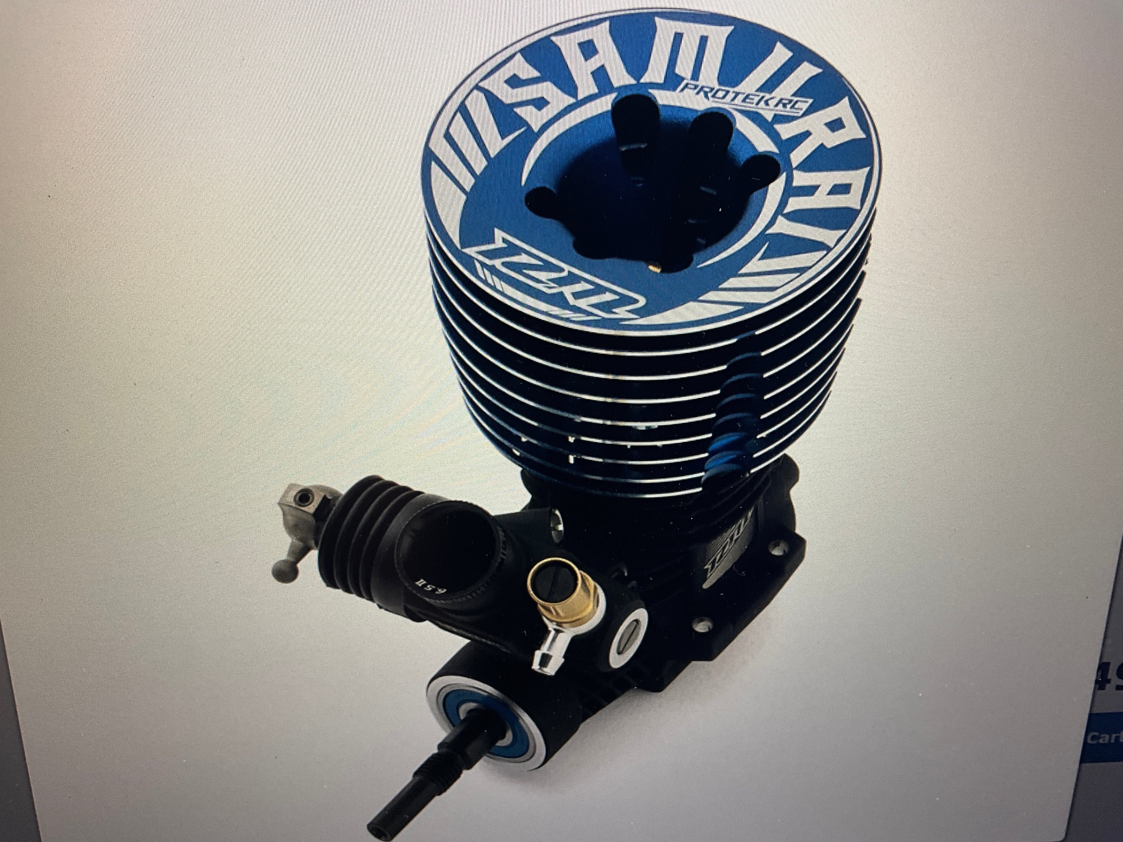 ProTek RC Samurai RM.1 Maifield Edition 3-Port .21 Competition Nitro Engine w/21j Carburetor (Turbo Plug, Ceramic Bearing)