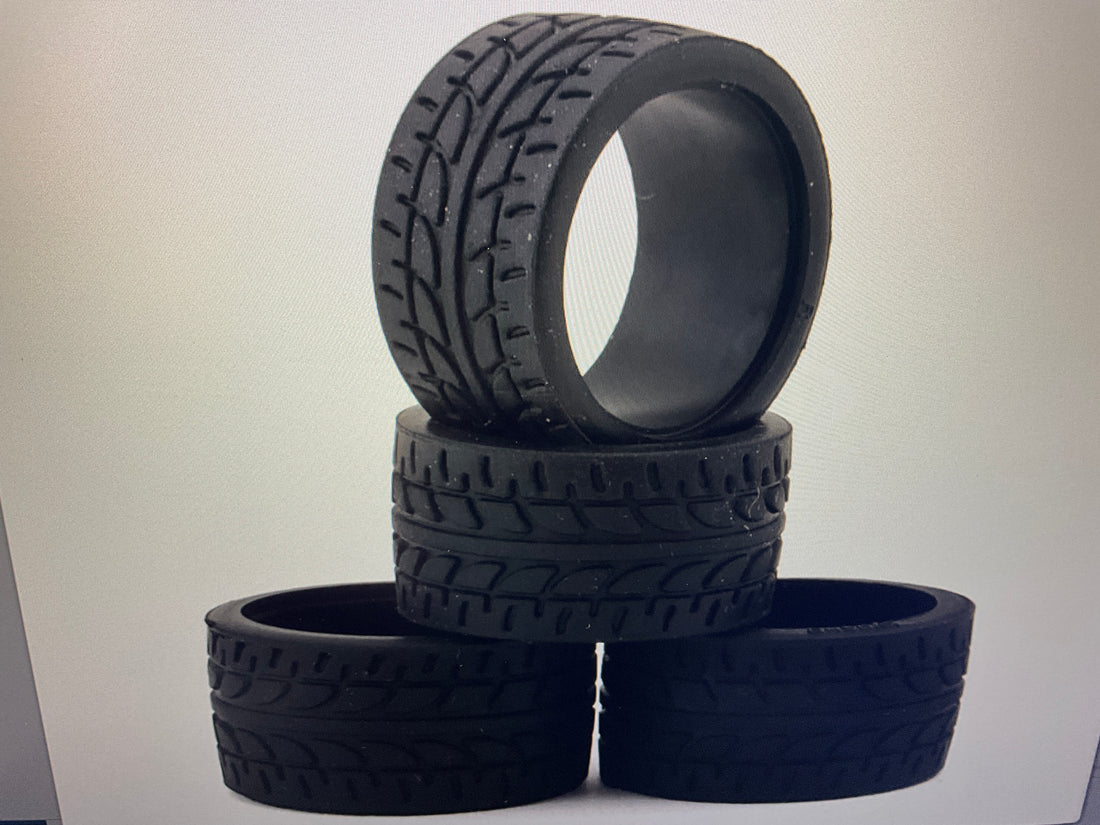 Kyosho Mini-Z MR-03/MR-04 Racing Radial Tires (Wide) (4) (2X)