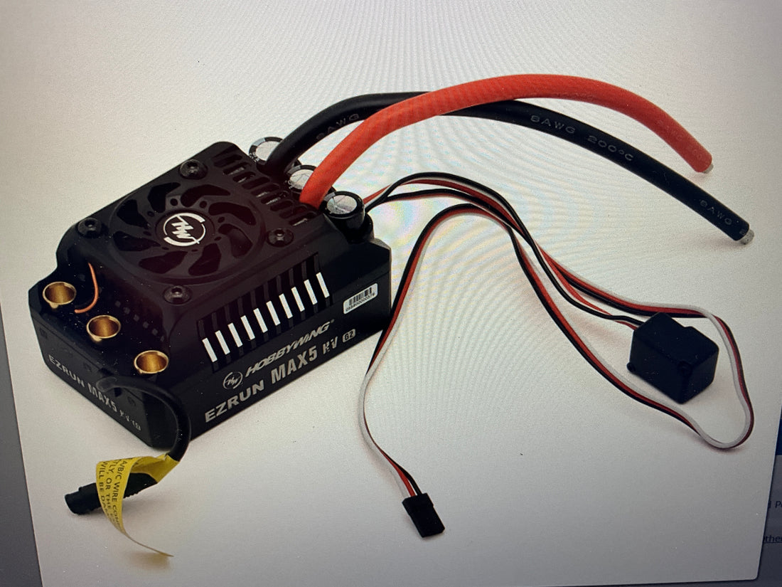 Hobbywing EZRun MAX5 HV G2 1/5 Scale Waterproof Brushless ESC (250A, 6-12S)
