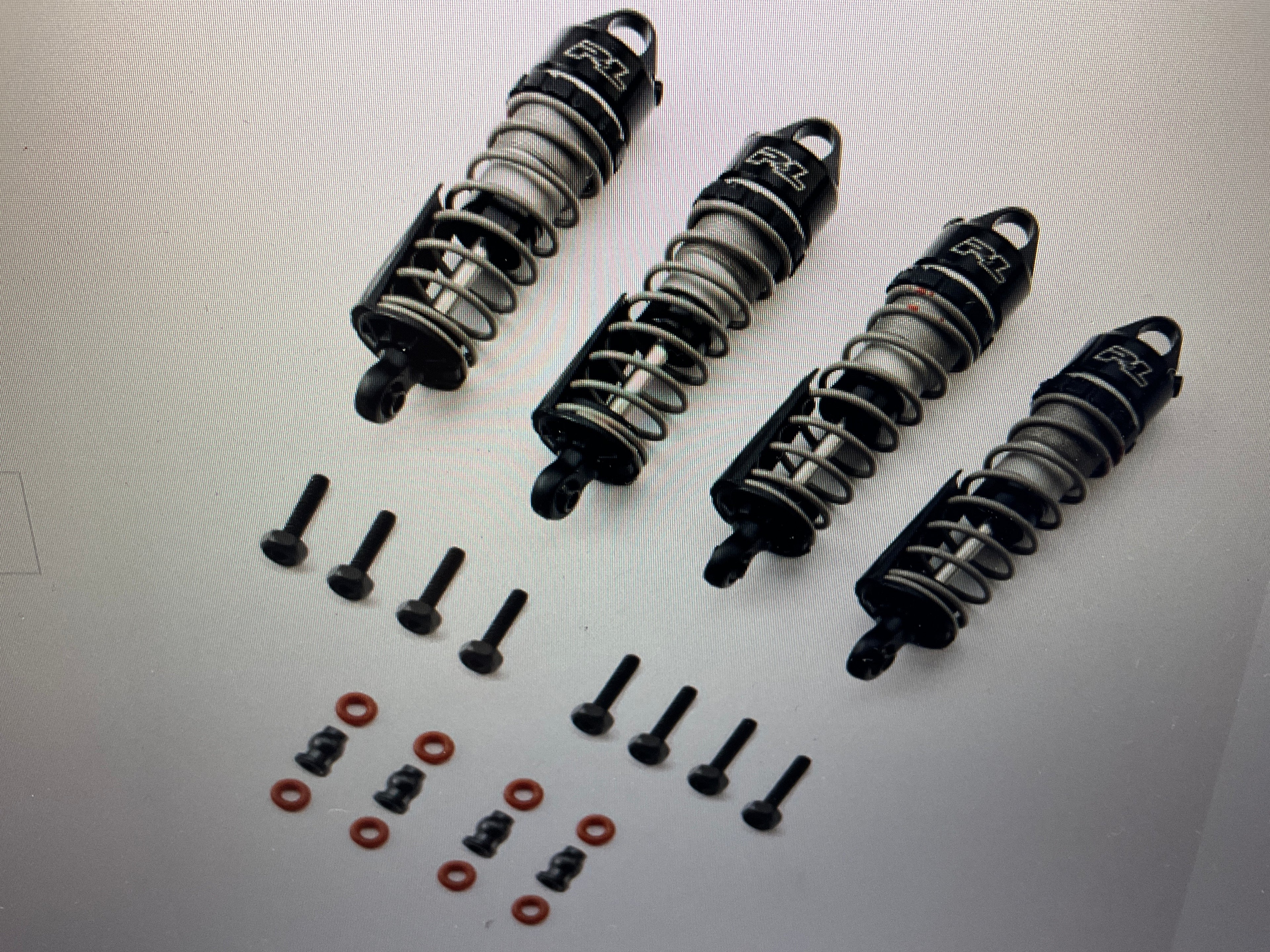 Pro-Line Racing PowerStroke Front/Rear Oil-Filled Shocks (4): ARRMA GRANITE, MOJAVE, TYPHON GROM