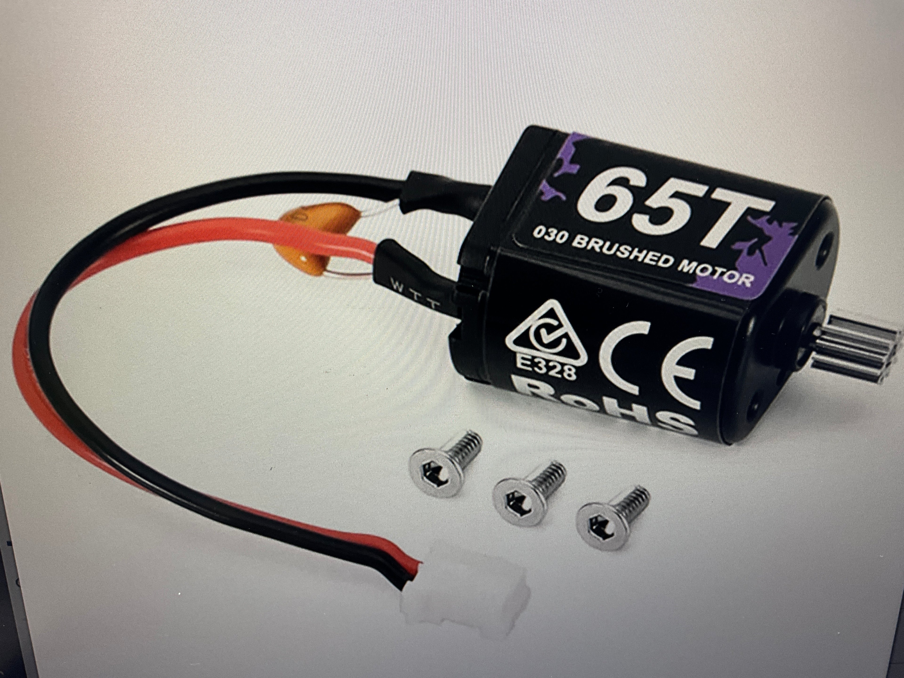 Injora Axial SCX30 030-Size Brushed Motor (65T)