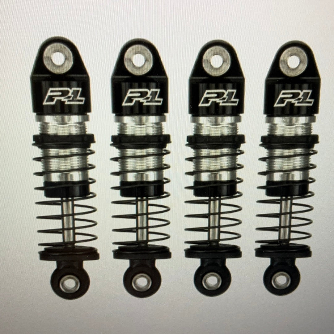 Proline1/24 Big Bore Scaler Shocks (4): SCX24