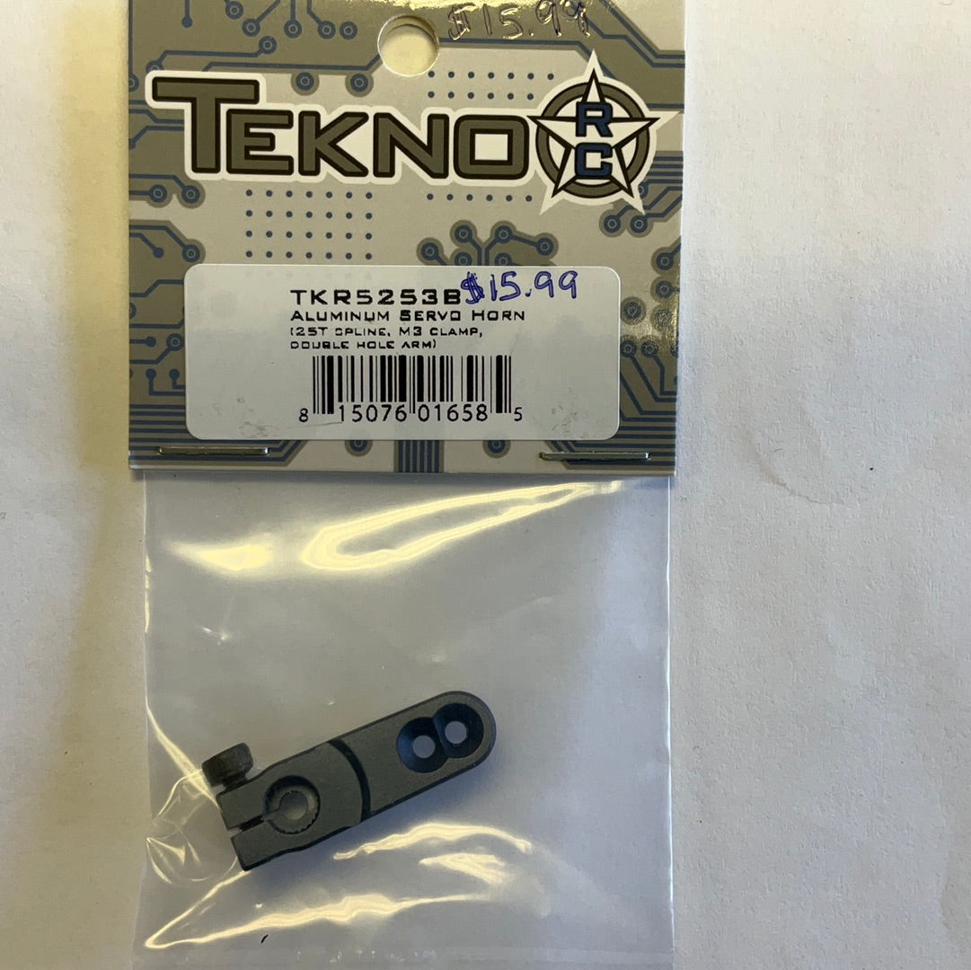 Tekno RC Aluminum Single Sided Clamping Servo Horn (25T)