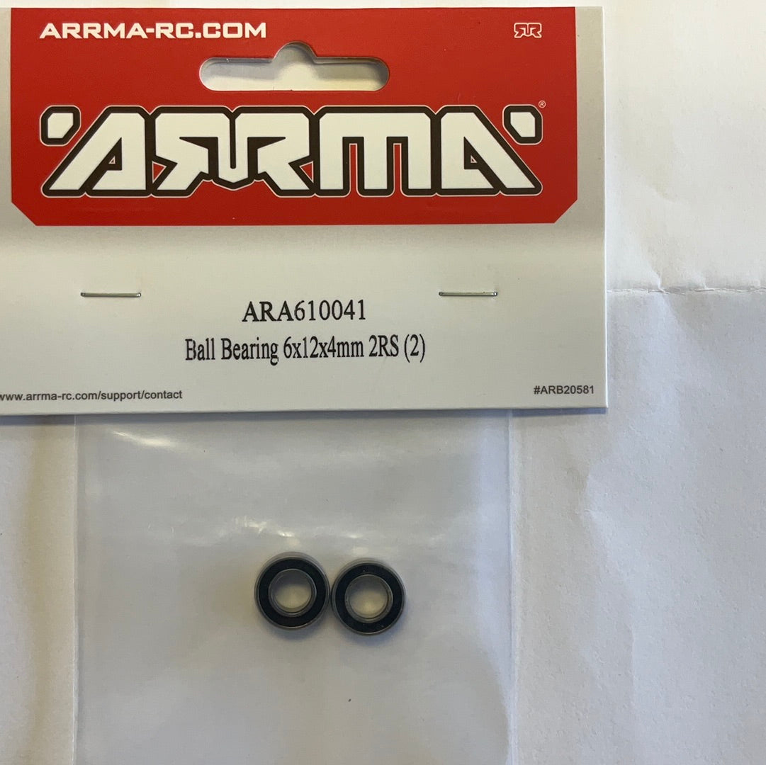 ARRMA Ball Bearing 6x12x4mm 2RS (2)