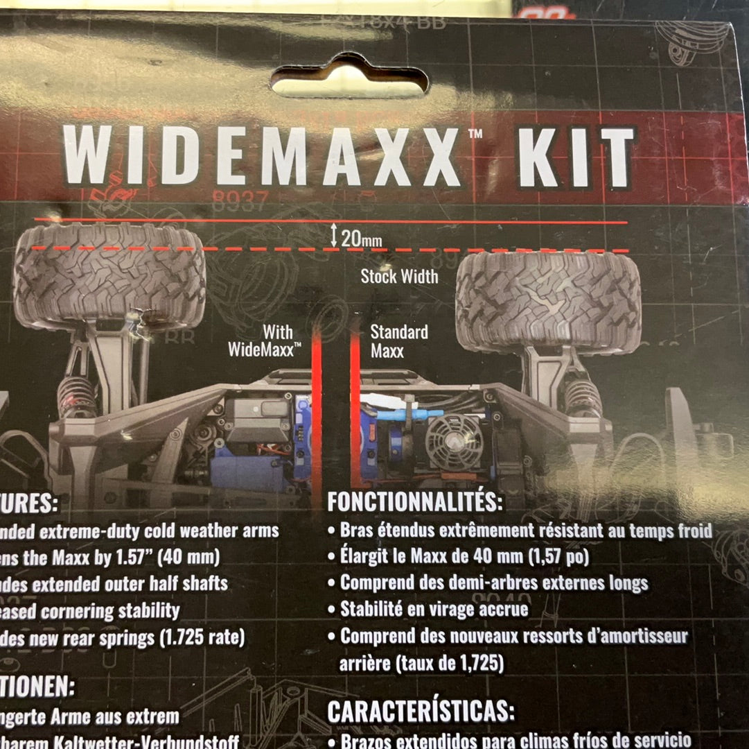 Traxxas Maxx WideMaxx Suspension Kit (Green)
