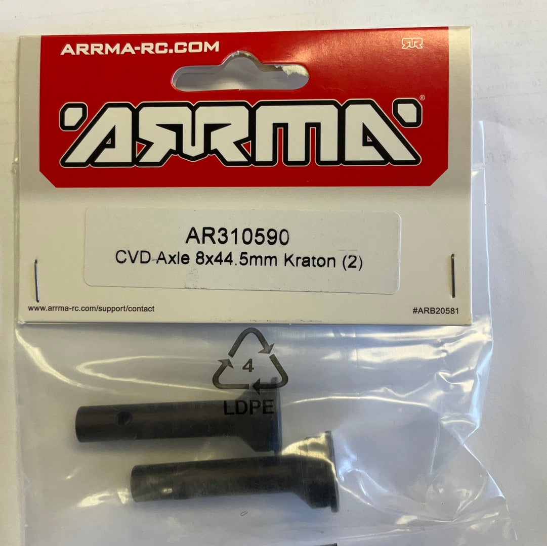 ARRMA CVD Axle 8x44.5mm (2)