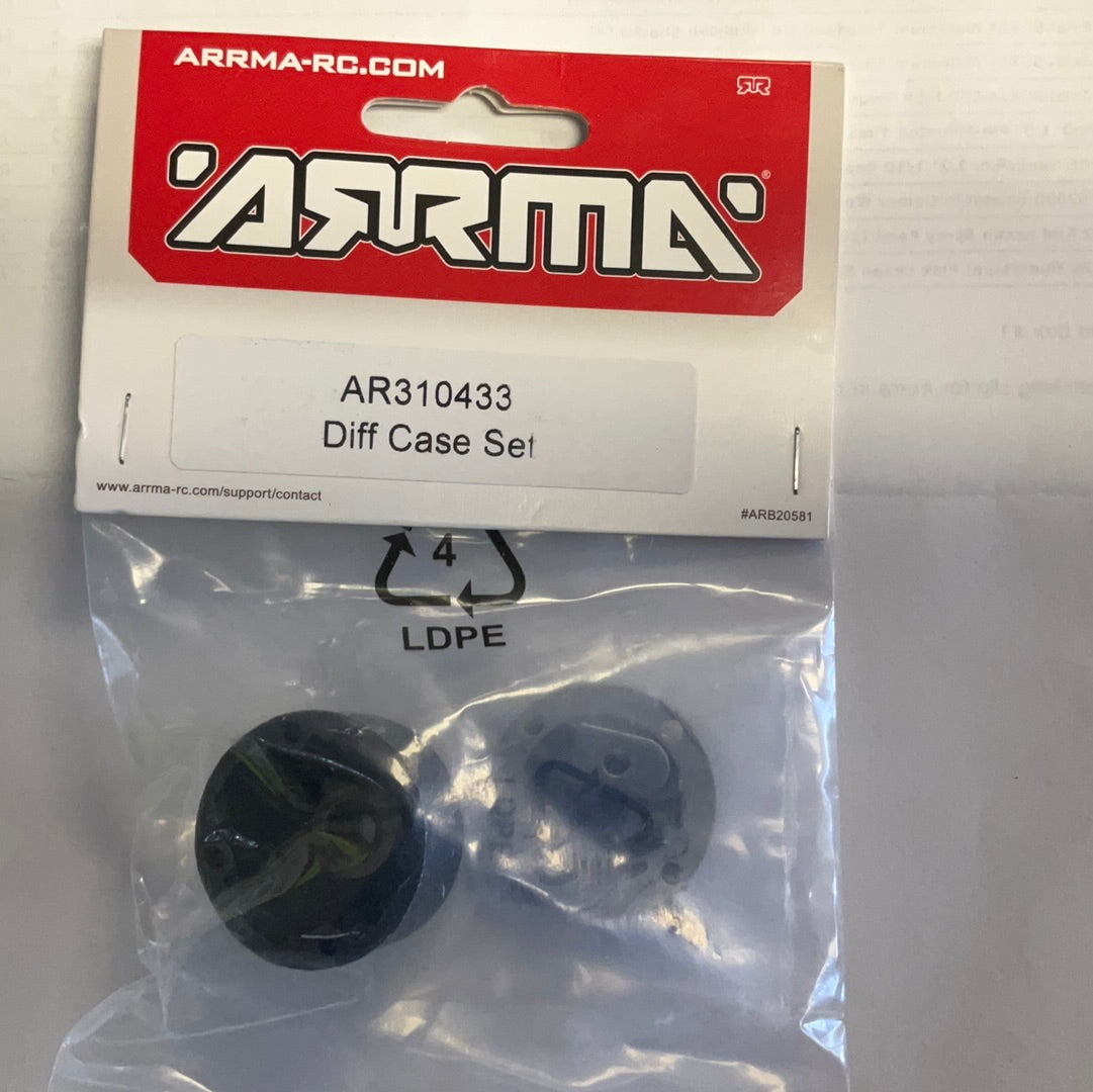 ARRMA Diff Case Set AR310433