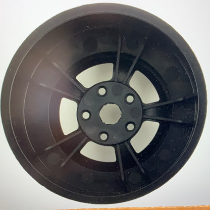DragRace Concepts AXIS 2.2/3.0 HD Wide Drag Racing Rear Wheels w/12mm Hex (Black) (2) (20.5mm Offset)