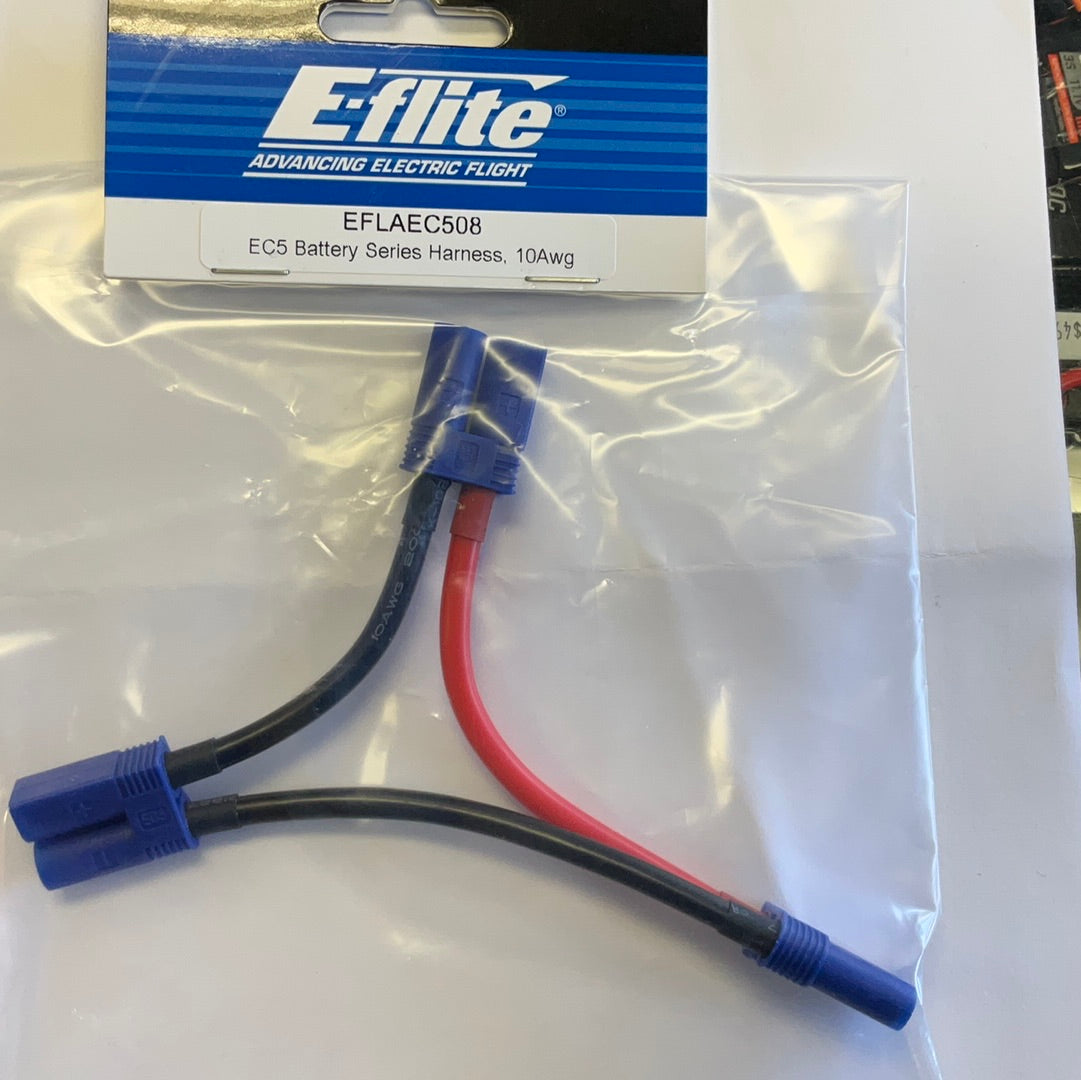 E-Flite Series Harness: EC5 Battery, 10 AWG