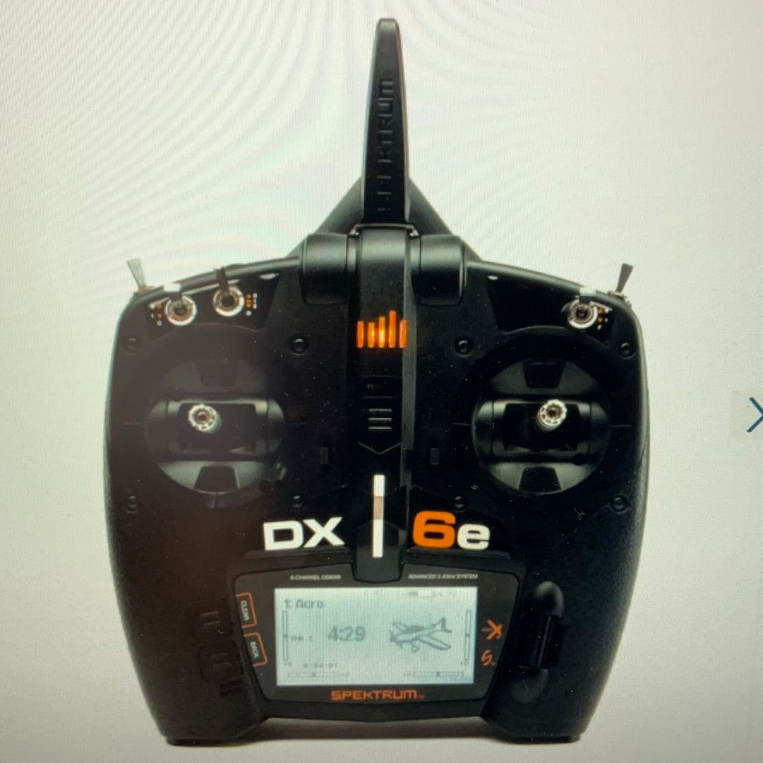 SPEKTRUM DX6e 6-Channel DSMX Transmitter Only