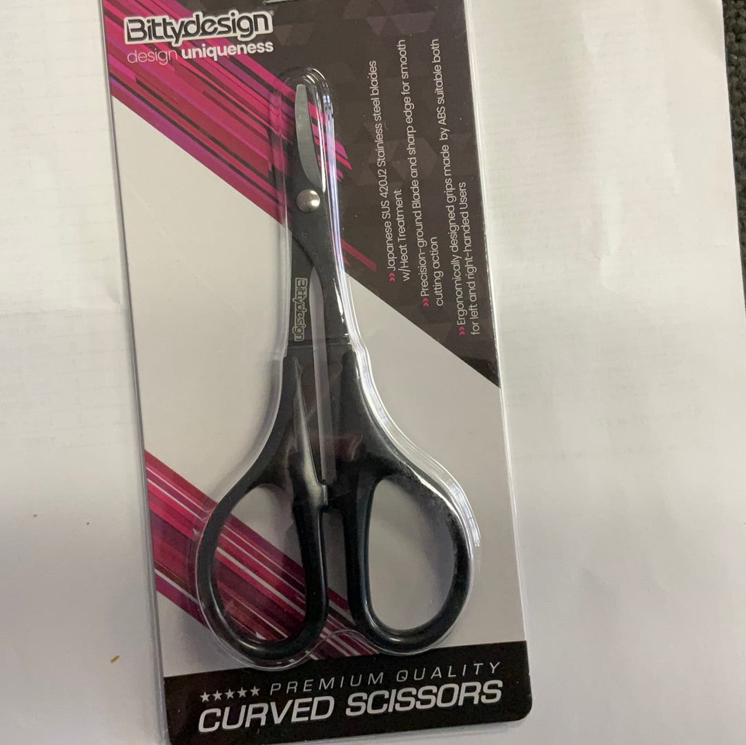 Bittydesign Curved Polycarbonate Scissors