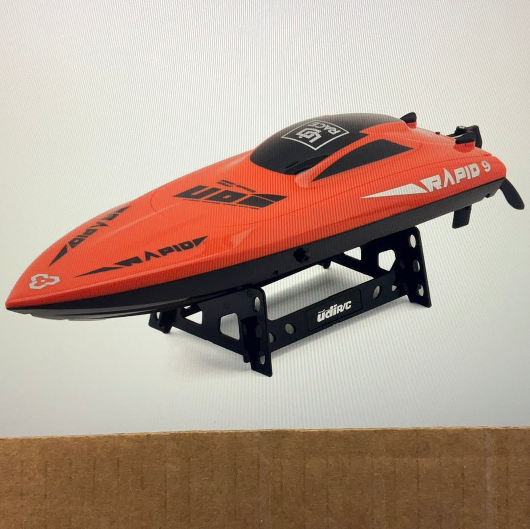 UDI R/C Rapid 16&quot; High Speed Brushed Self-Righting RTR Electric Boat w/2.4GHz Radio, Battery &amp; Charger