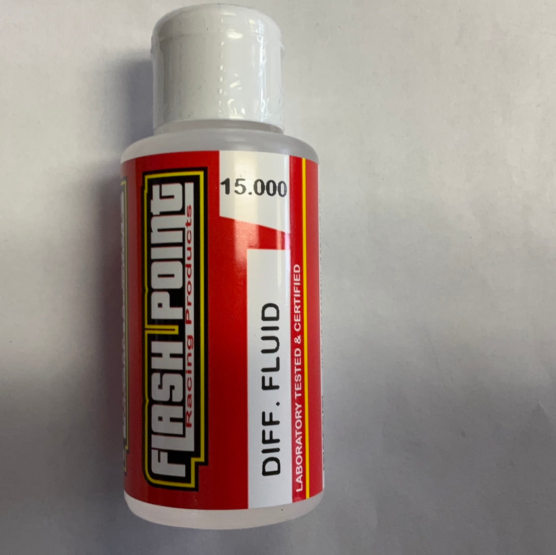 Flash Point Silicone Differential Oil (75ml) (15,000cst)