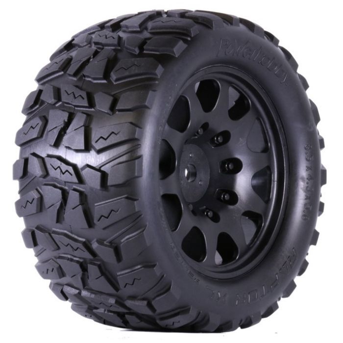 Powerhobby RAPTOR XL Belted Tires / Viper Wheels (2) Arrma Kraton / OUTCAST 8S SKIP TO THE END OF THE IMAGES GALLERY
