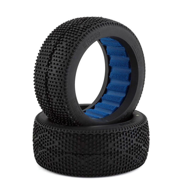 Pro-Motion Blackbird 1/8 Buggy Tires (2) (Super Soft - Long Wear)