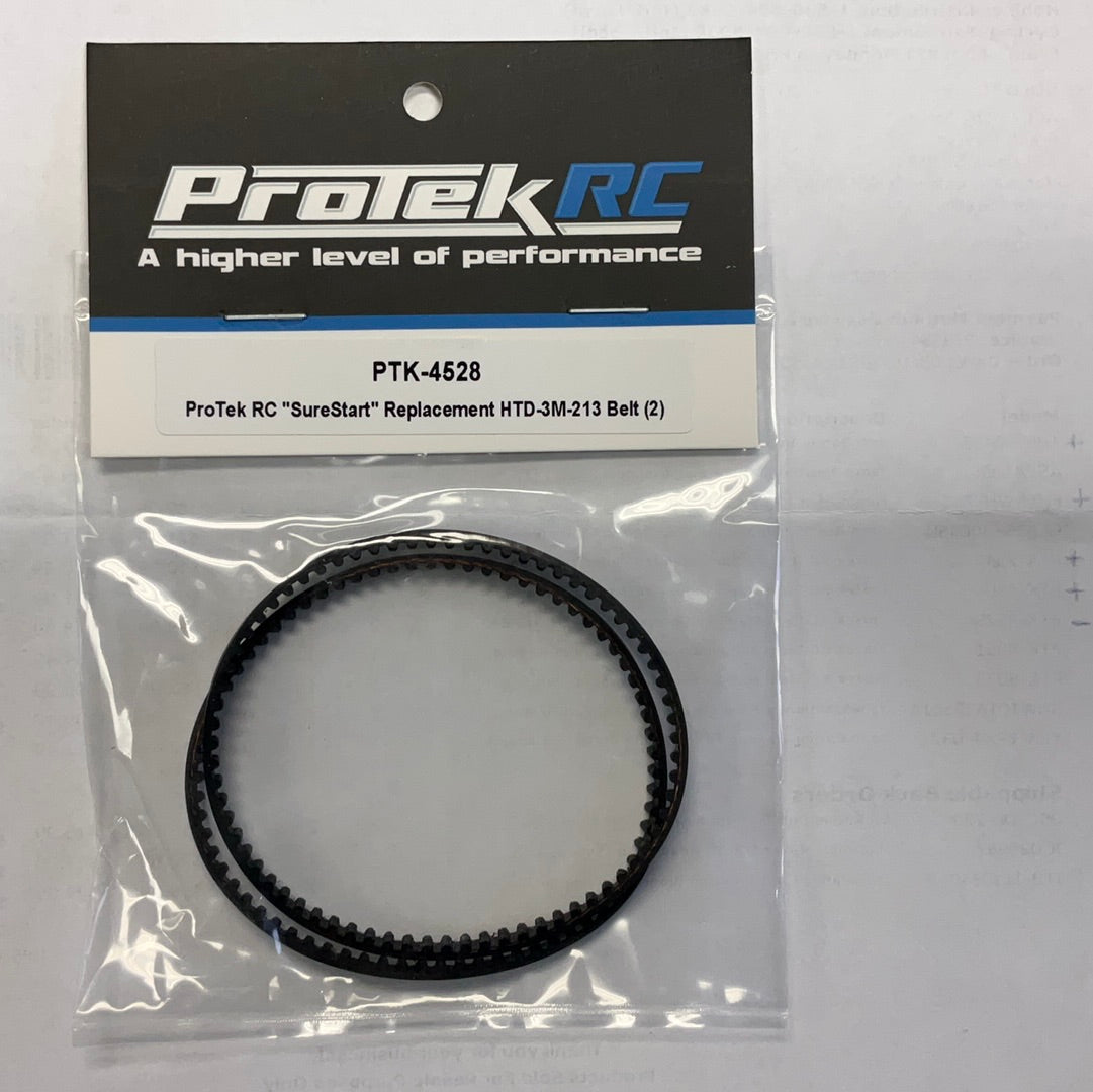 ProTek RC &quot;SureStart&quot; Replacement HTD-3M-213 Belt (2)