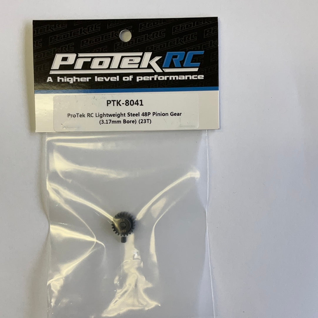 ProTek RC Lightweight Steel 48P Pinion Gear (3.17mm Bore) (23T)