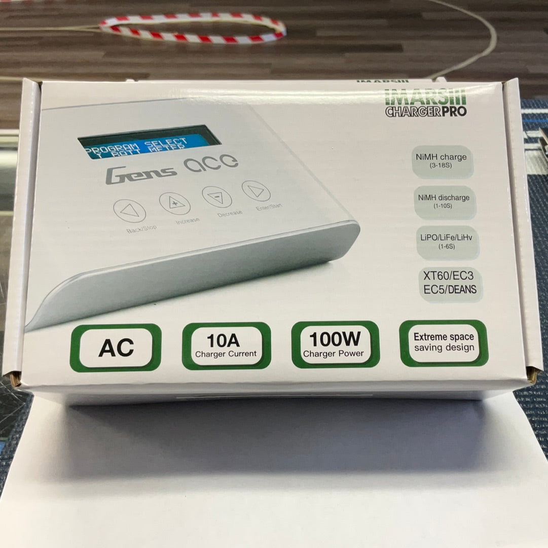 Gens Ace IMars III Pro Smart Balance AC Battery Charger (6S/10A/100W)